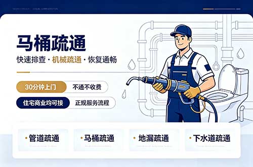 中江马桶疏通