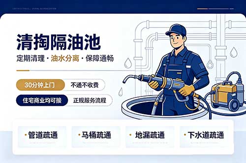 中江清掏隔油池