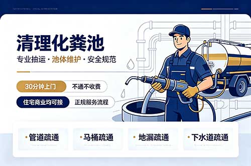 中江清理化粪池
